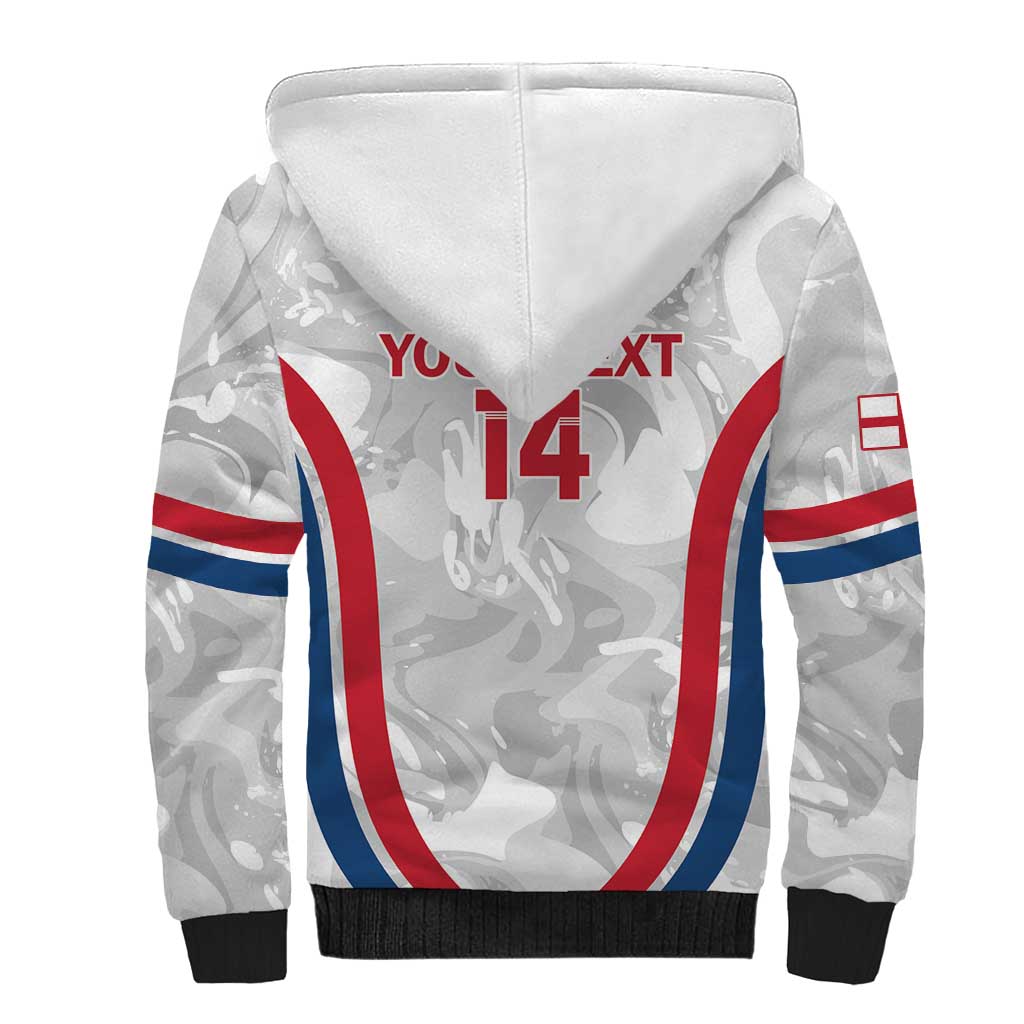 Custom England Darts Sherpa Hoodie Go Champions Grunge Marble Style - Wonder Print Shop