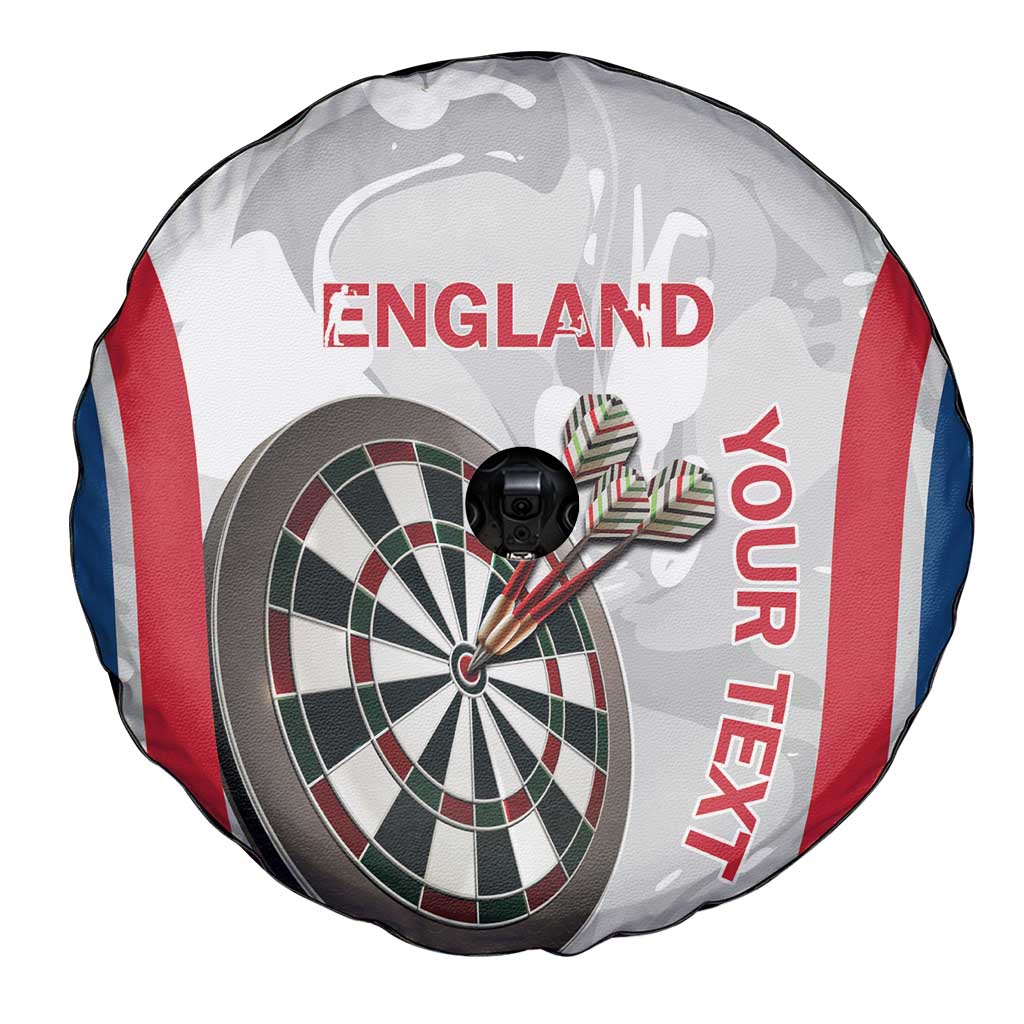 Custom England Darts Spare Tire Cover Go Champions Grunge Marble Style - Wonder Print Shop