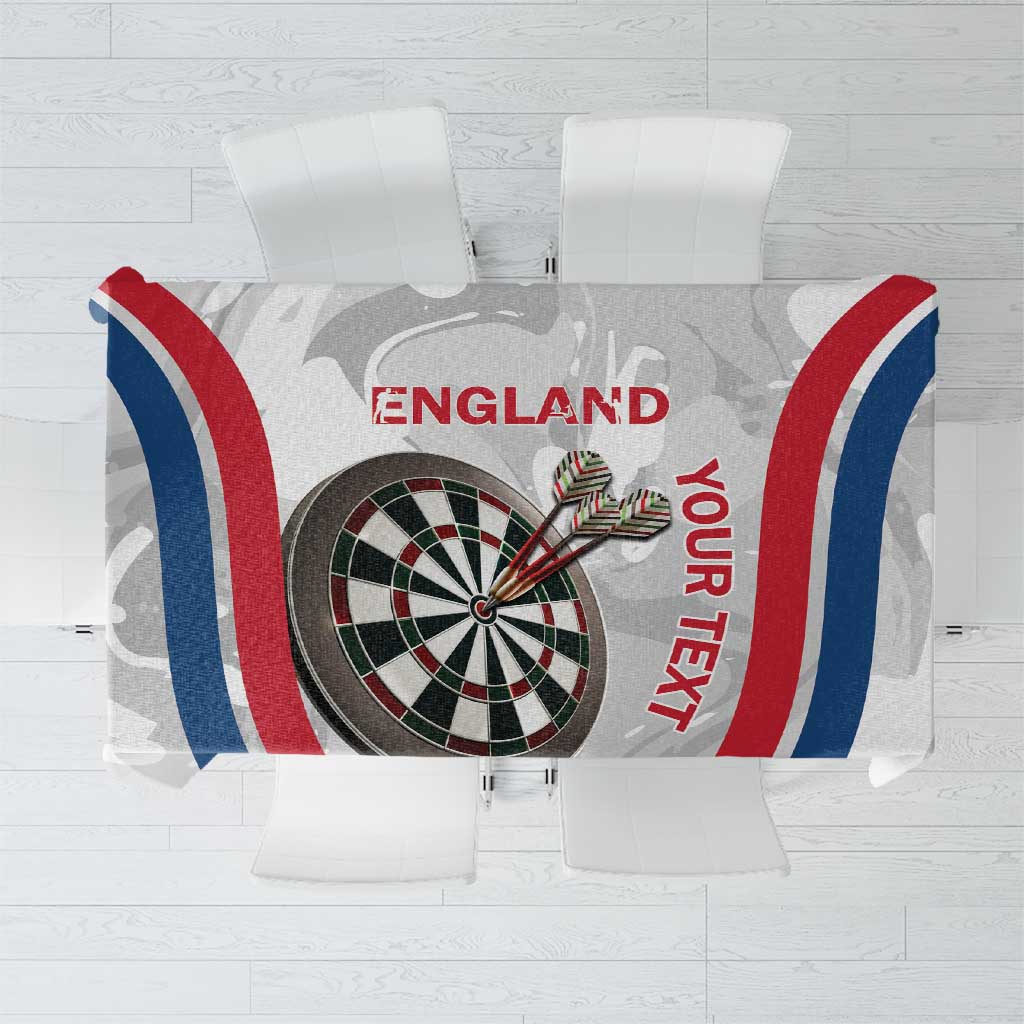 Custom England Darts Tablecloth Go Champions Grunge Marble Style - Wonder Print Shop
