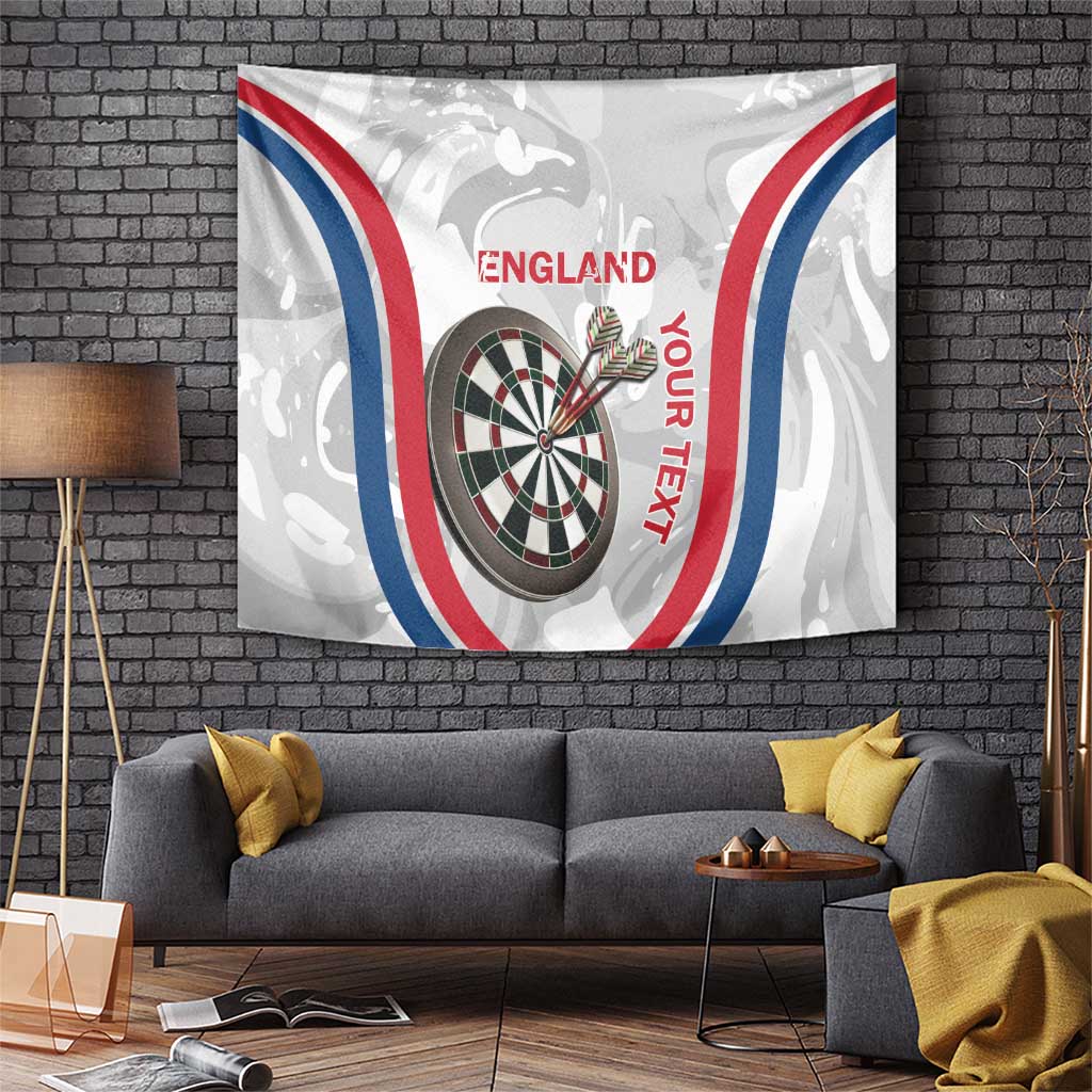 Custom England Darts Tapestry Go Champions Grunge Marble Style - Wonder Print Shop