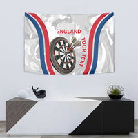Custom England Darts Tapestry Go Champions Grunge Marble Style - Wonder Print Shop