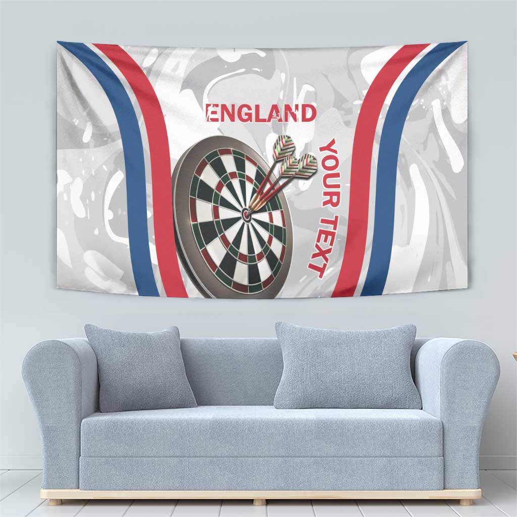 Custom England Darts Tapestry Go Champions Grunge Marble Style - Wonder Print Shop