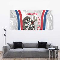 Custom England Darts Tapestry Go Champions Grunge Marble Style - Wonder Print Shop