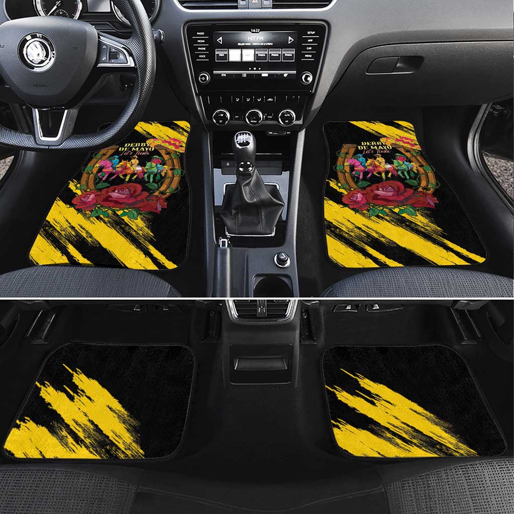 Derby De Mayo 2025 Car Mats Pinata Horse Racing Let's Fiesta