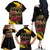 Derby De Mayo 2025 Family Matching Off The Shoulder Long Sleeve Dress and Hawaiian Shirt Pinata Horse Racing Let's Fiesta