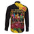 Derby De Mayo 2025 Family Matching Off The Shoulder Long Sleeve Dress and Hawaiian Shirt Pinata Horse Racing Let's Fiesta