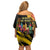 Derby De Mayo 2025 Family Matching Off Shoulder Short Dress and Hawaiian Shirt Pinata Horse Racing Let's Fiesta