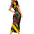 Derby De Mayo 2025 Family Matching Short Sleeve Bodycon Dress and Hawaiian Shirt Pinata Horse Racing Let's Fiesta
