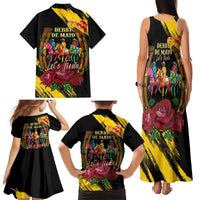 Derby De Mayo 2025 Family Matching Tank Maxi Dress and Hawaiian Shirt Pinata Horse Racing Let's Fiesta