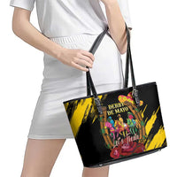 Derby De Mayo 2025 Leather Tote Bag Pinata Horse Racing Let's Fiesta