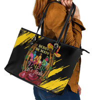 Derby De Mayo 2025 Leather Tote Bag Pinata Horse Racing Let's Fiesta
