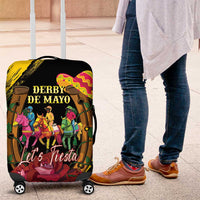 Derby De Mayo 2025 Luggage Cover Pinata Horse Racing Let's Fiesta
