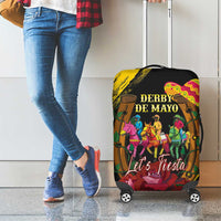 Derby De Mayo 2025 Luggage Cover Pinata Horse Racing Let's Fiesta