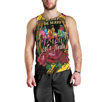 Derby De Mayo 2025 Men Tank Top Pinata Horse Racing Let's Fiesta