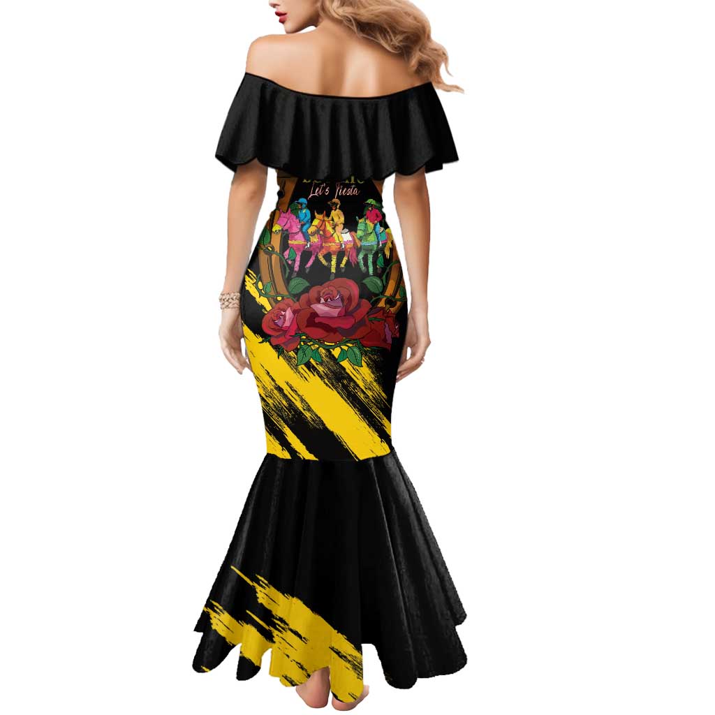 Derby De Mayo 2025 Mermaid Dress Pinata Horse Racing Let's Fiesta
