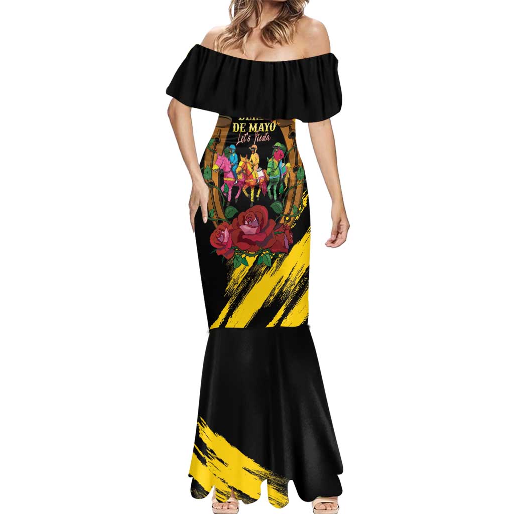 Derby De Mayo 2025 Mermaid Dress Pinata Horse Racing Let's Fiesta