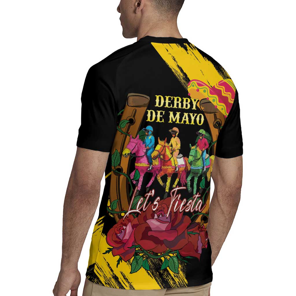 Derby De Mayo 2025 Rugby Jersey Pinata Horse Racing Let's Fiesta - Wonder Print Shop