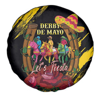 Derby De Mayo 2025 Spare Tire Cover Pinata Horse Racing Let's Fiesta - Wonder Print Shop