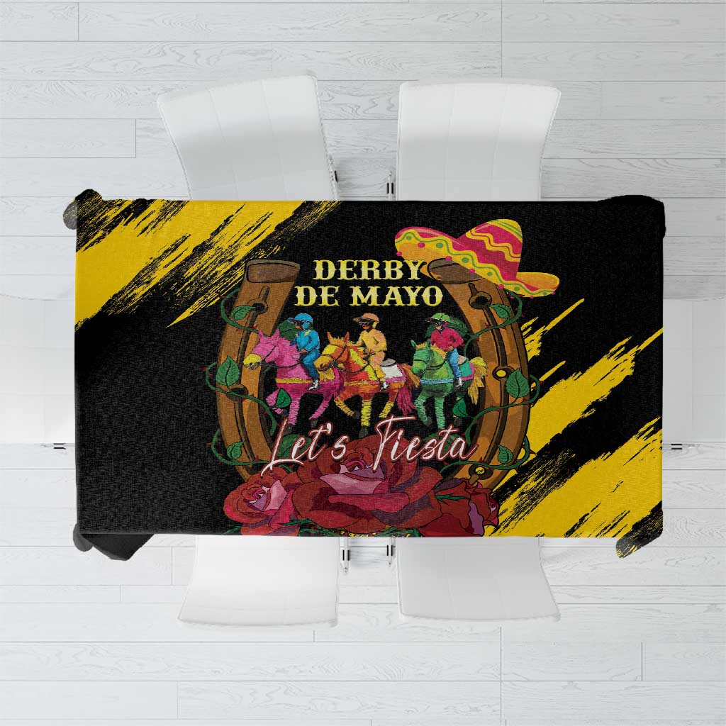 Derby De Mayo 2025 Tablecloth Pinata Horse Racing Let's Fiesta - Wonder Print Shop
