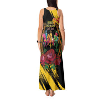 Derby De Mayo 2025 Tank Maxi Dress Pinata Horse Racing Let's Fiesta - Wonder Print Shop