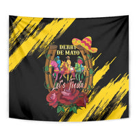 Derby De Mayo 2025 Tapestry Pinata Horse Racing Let's Fiesta - Wonder Print Shop