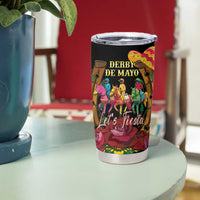 Derby De Mayo 2025 Tumbler Cup Pinata Horse Racing Let's Fiesta - Wonder Print Shop