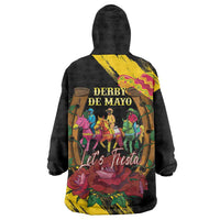 Derby De Mayo 2025 Wearable Blanket Hoodie Pinata Horse Racing Let's Fiesta - Wonder Print Shop