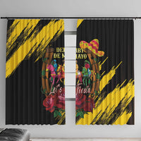Derby De Mayo 2025 Window Curtain Pinata Horse Racing Let's Fiesta - Wonder Print Shop