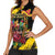 Derby De Mayo 2025 Women Sleeveless Polo Shirt Pinata Horse Racing Let's Fiesta - Wonder Print Shop
