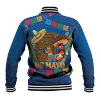 Mexico Cinco De Mayo 2025 Baseball Jacket Chili Pepper Let's Fiesta