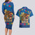 Mexico Cinco De Mayo 2025 Couples Matching Long Sleeve Bodycon Dress and Hawaiian Shirt Chili Pepper Let's Fiesta