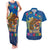 Mexico Cinco De Mayo 2025 Couples Matching Tank Maxi Dress and Hawaiian Shirt Chili Pepper Let's Fiesta