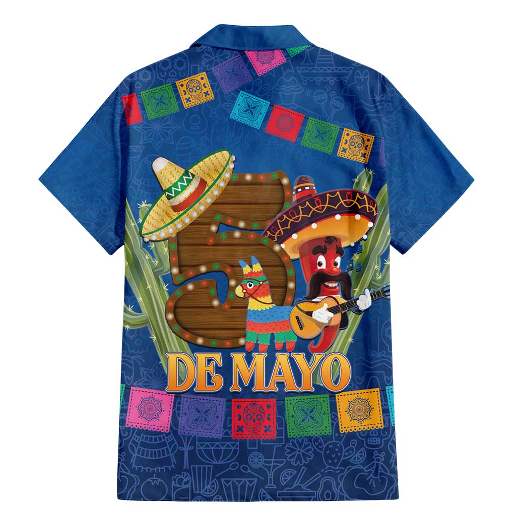 Mexico Cinco De Mayo 2025 Family Matching Mermaid Dress and Hawaiian Shirt Chili Pepper Let's Fiesta