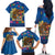 Mexico Cinco De Mayo 2025 Family Matching Off The Shoulder Long Sleeve Dress and Hawaiian Shirt Chili Pepper Let's Fiesta