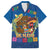 Mexico Cinco De Mayo 2025 Family Matching Off Shoulder Maxi Dress and Hawaiian Shirt Chili Pepper Let's Fiesta