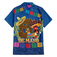 Mexico Cinco De Mayo 2025 Family Matching Off Shoulder Maxi Dress and Hawaiian Shirt Chili Pepper Let's Fiesta