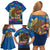 Mexico Cinco De Mayo 2025 Family Matching Off Shoulder Short Dress and Hawaiian Shirt Chili Pepper Let's Fiesta