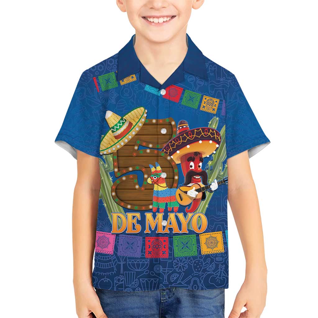 Mexico Cinco De Mayo 2025 Family Matching Puletasi and Hawaiian Shirt Chili Pepper Let's Fiesta