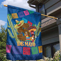 Mexico Cinco De Mayo 2025 Garden Flag Chili Pepper Let's Fiesta