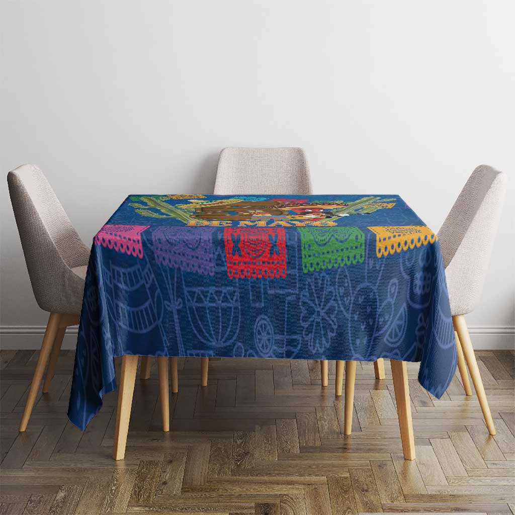Mexico Cinco De Mayo 2025 Tablecloth Chili Pepper Let's Fiesta - Wonder Print Shop