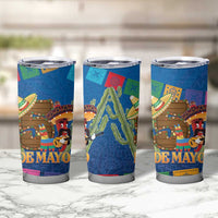 Mexico Cinco De Mayo 2025 Tumbler Cup Chili Pepper Let's Fiesta - Wonder Print Shop