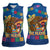 Mexico Cinco De Mayo 2025 Women Sleeveless Polo Shirt Chili Pepper Let's Fiesta - Wonder Print Shop