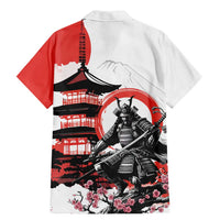 Japanese Samurai Warrior Enso Family Matching Mermaid Dress and Hawaiian Shirt Japan Pagoda Sakura Watercolor - Wonder Print Shop