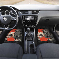 Japanese Dragon Katana Enso Car Mats Japan Pagoda Seamless Cloud - Wonder Print Shop