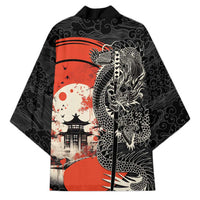 Japanese Dragon Katana Enso Kimono Japan Pagoda Seamless Cloud - Wonder Print Shop