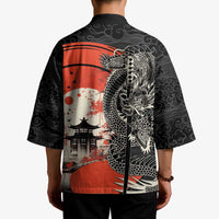 Japanese Dragon Katana Enso Kimono Japan Pagoda Seamless Cloud - Wonder Print Shop