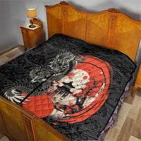 Japanese Dragon Katana Enso Quilt Japan Pagoda Seamless Cloud - Wonder Print Shop