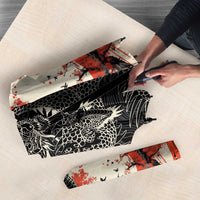 Japanese Dragon Katana Enso Umbrella Japan Pagoda Seamless Cloud - Wonder Print Shop