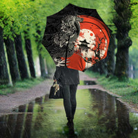 Japanese Dragon Katana Enso Umbrella Japan Pagoda Seamless Cloud - Wonder Print Shop