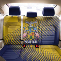 Custom Turks and Caicos Islands Football Back Car Seat Cover 2025 Go Champions